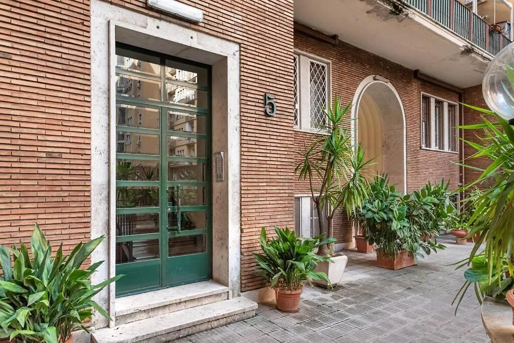 Apartman Apt Ristrutturato A Palazzo Federici Piazza Bologna Róma Olaszország