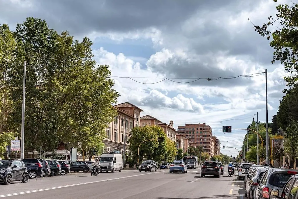 Apt Ristrutturato A Palazzo Federici Piazza Bologna Róma Olaszország